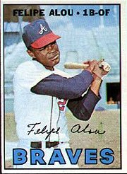 1967 Topps Baseball Cards      530     Felipe Alou